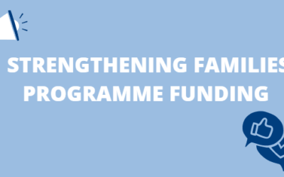 Strengthening Families Programme (SFP) Funding Now Available